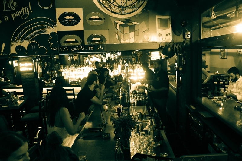 Bar 35 on Saturday Night
